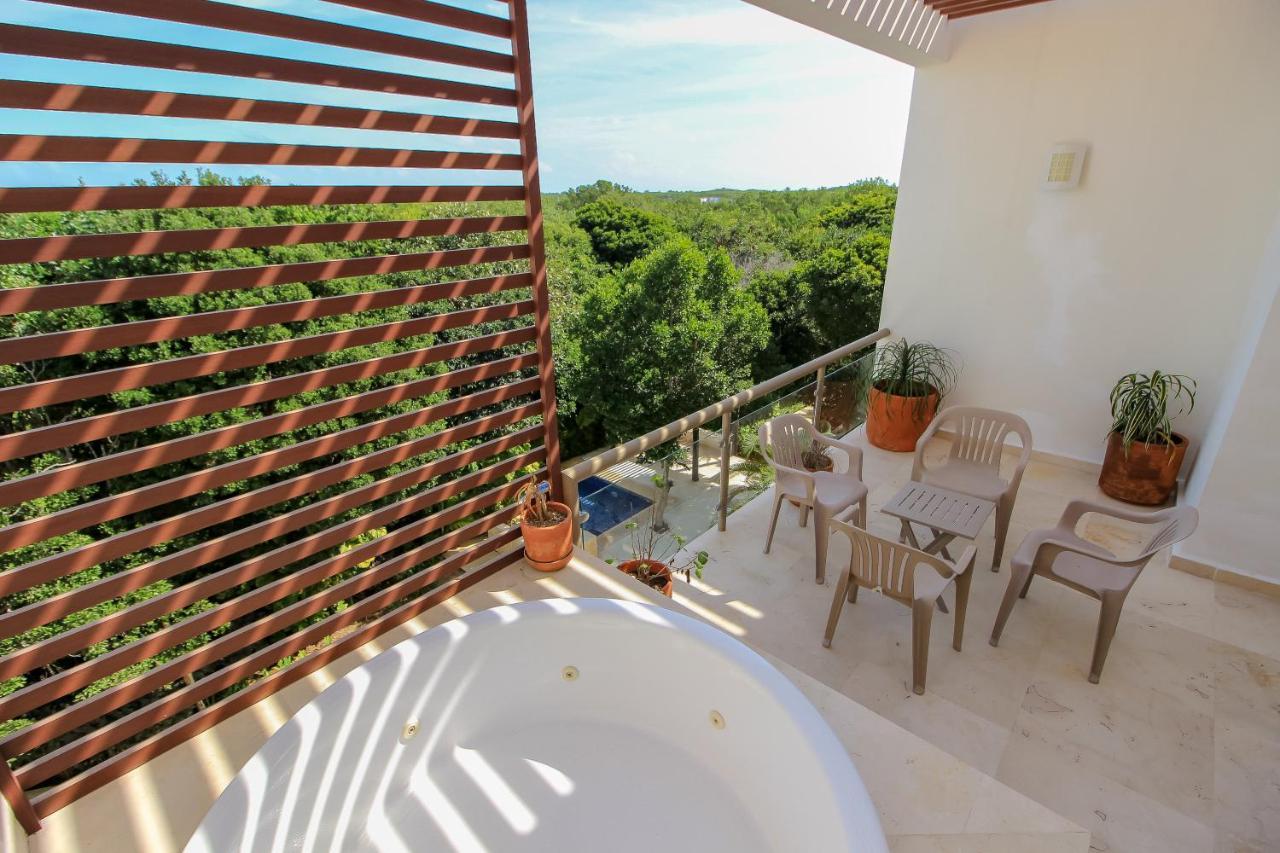 Exceptional 2Story Penthouse With Hot Tub And Rooftop Terrace In Bahia Principe Akumal Exterior foto